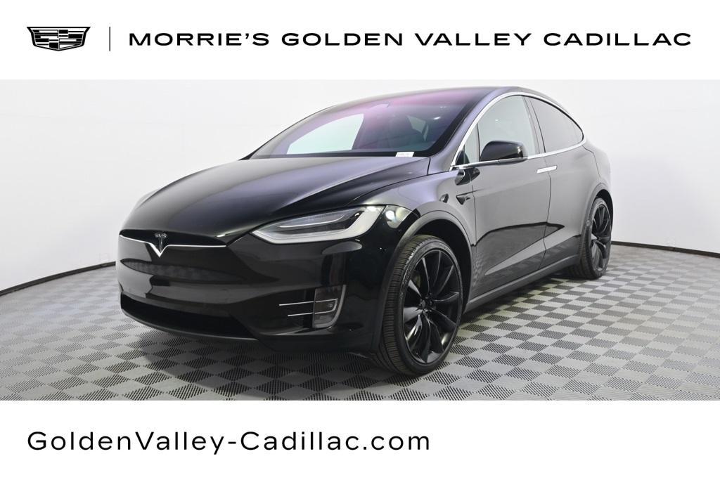 used 2020 Tesla Model X car, priced at $40,960