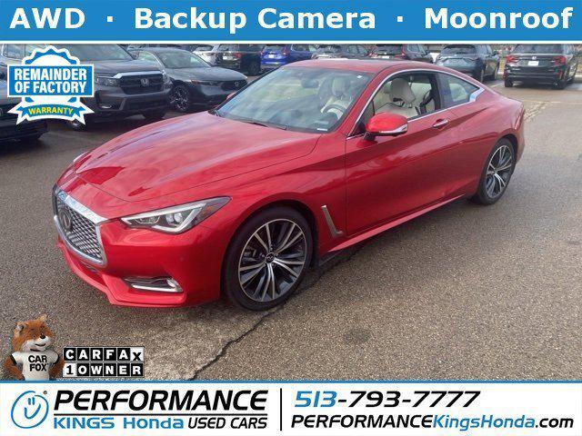 used 2021 INFINITI Q60 car, priced at $30,758