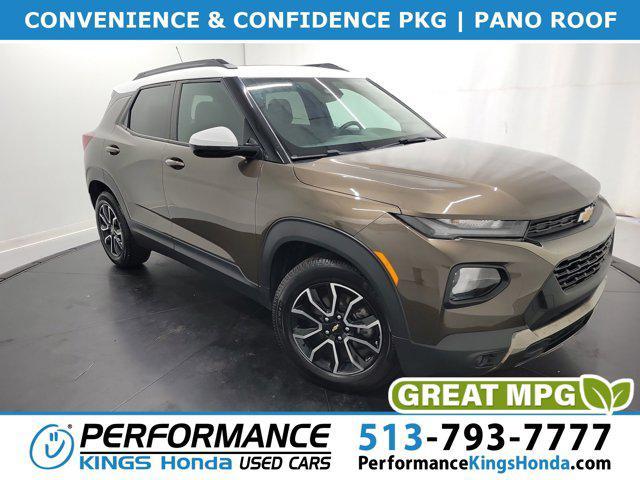used 2022 Chevrolet TrailBlazer car, priced at $19,487