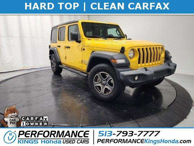 used 2019 Jeep Wrangler Unlimited car, priced at $21,300