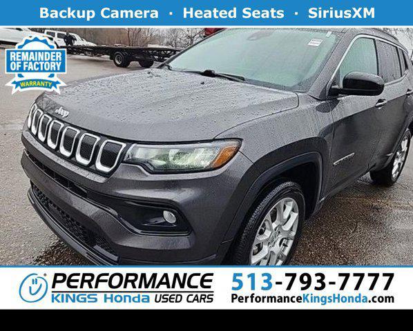 used 2022 Jeep Compass car, priced at $22,687