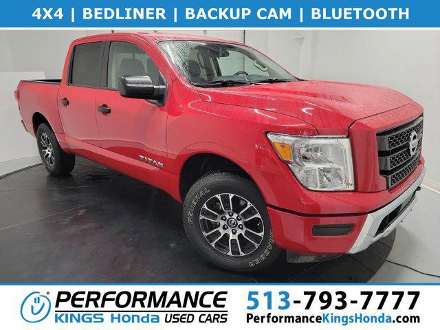 used 2022 Nissan Titan car, priced at $27,995