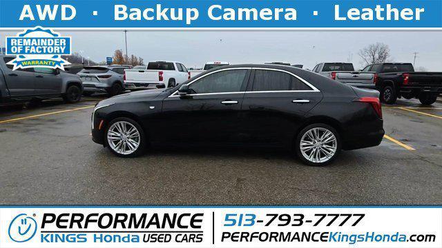 used 2021 Cadillac CT4 car, priced at $27,900