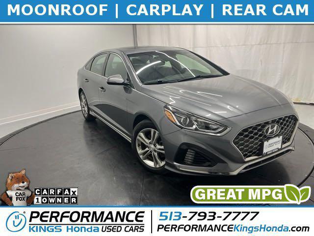 used 2018 Hyundai Sonata car, priced at $14,121