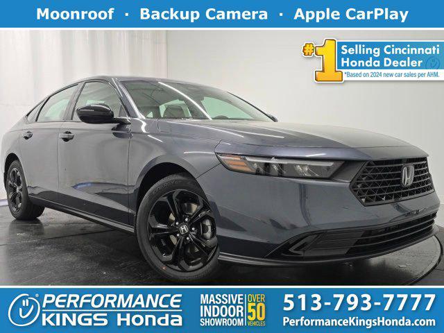 new 2025 Honda Accord car, priced at $31,437