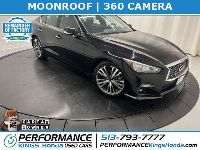 used 2021 INFINITI Q50 car, priced at $28,604