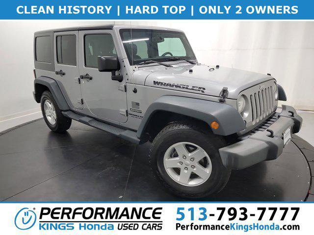 used 2016 Jeep Wrangler Unlimited car, priced at $15,532