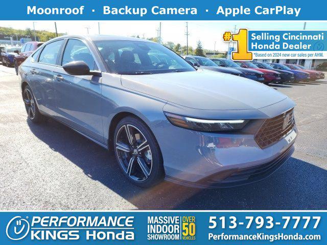 new 2025 Honda Accord Hybrid car, priced at $35,074