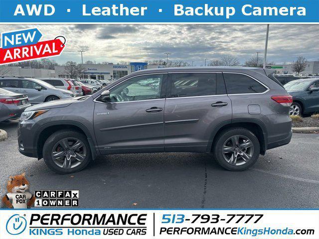 used 2018 Toyota Highlander Hybrid car, priced at $28,207