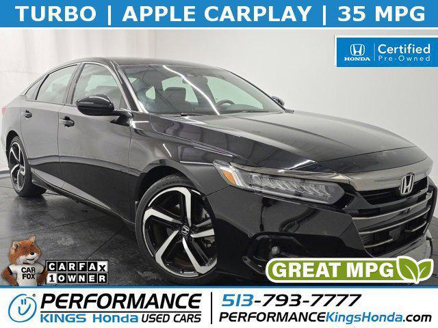 used 2022 Honda Accord car, priced at $25,900