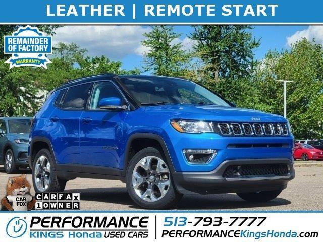 used 2021 Jeep Compass car, priced at $21,725