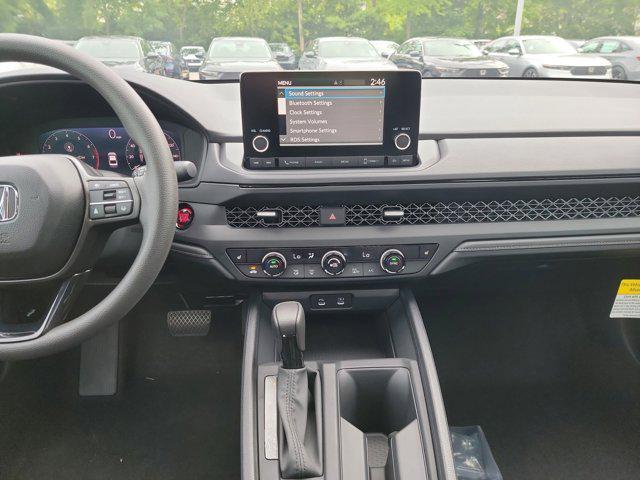 new 2025 Honda Accord car, priced at $30,750