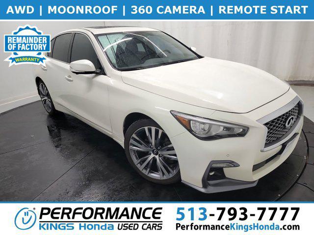 used 2022 INFINITI Q50 car, priced at $29,817