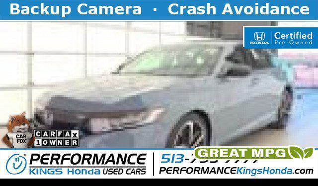 used 2022 Honda Accord car, priced at $27,218