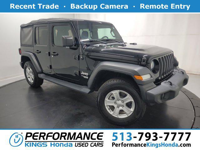 used 2018 Jeep Wrangler Unlimited car, priced at $22,381