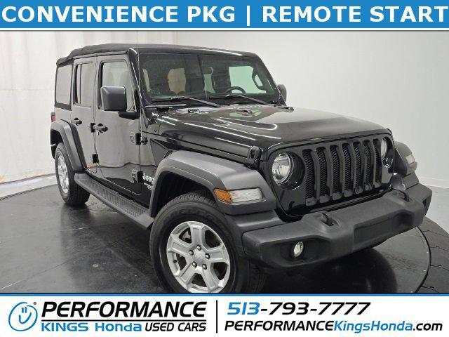 used 2018 Jeep Wrangler Unlimited car, priced at $21,000