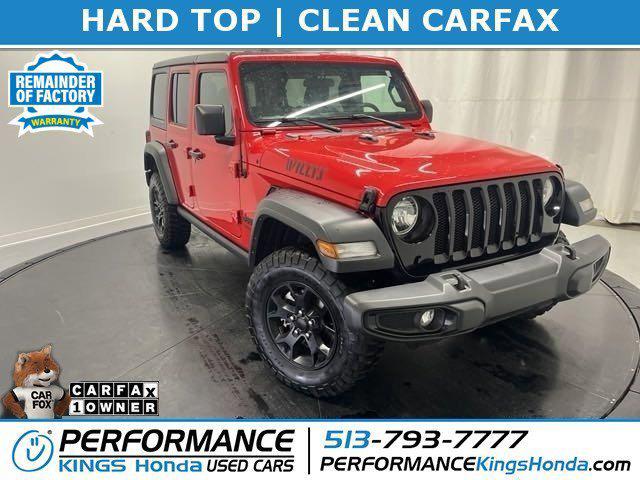 used 2022 Jeep Wrangler Unlimited car, priced at $30,899