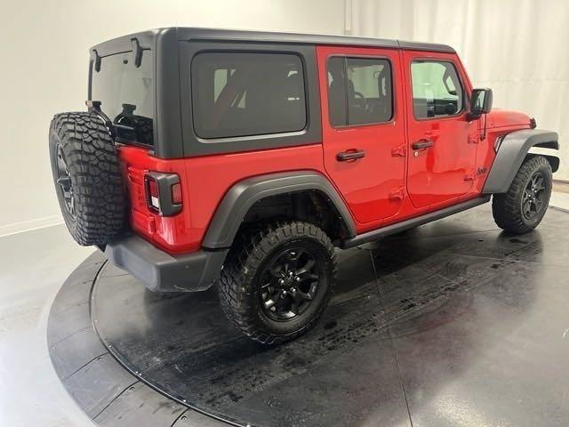 used 2022 Jeep Wrangler Unlimited car, priced at $30,899