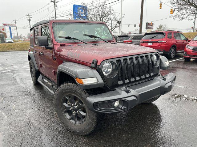 used 2021 Jeep Wrangler Unlimited car, priced at $28,962