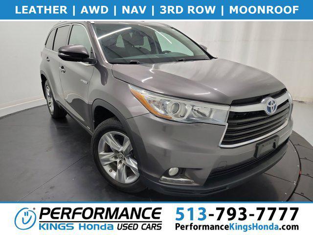 used 2016 Toyota Highlander Hybrid car, priced at $19,766