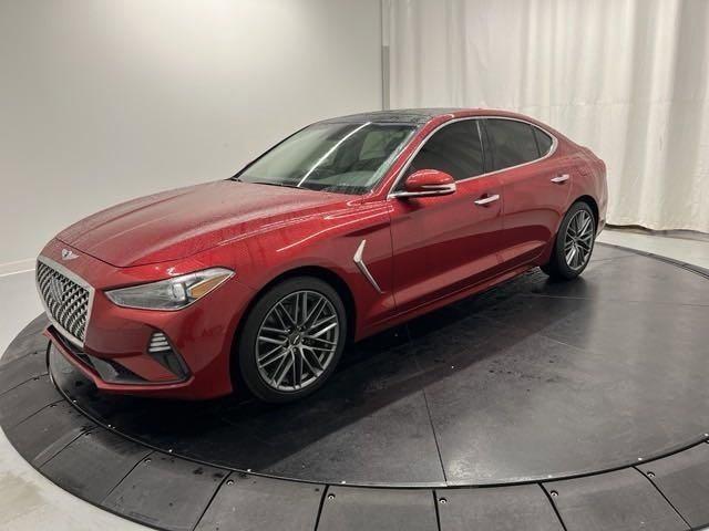 used 2019 Genesis G70 car, priced at $18,900