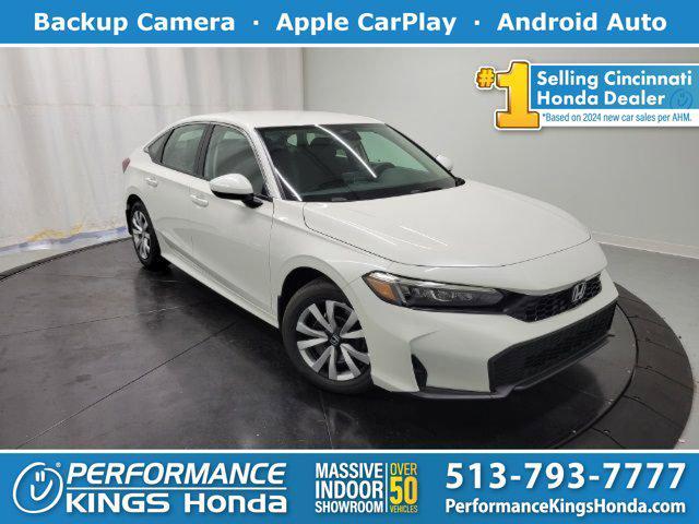 new 2025 Honda Civic car, priced at $25,596