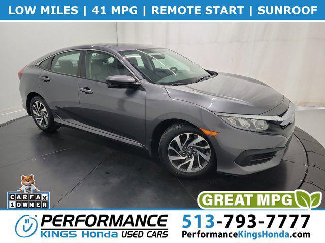 used 2016 Honda Civic car, priced at $19,220