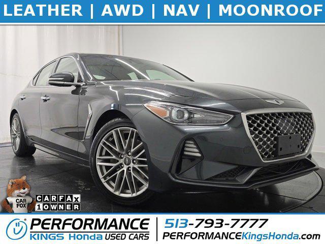 used 2021 Genesis G70 car, priced at $22,362