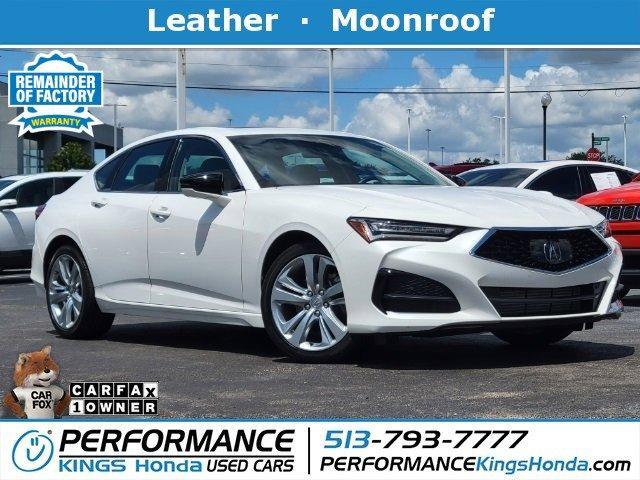 used 2021 Acura TLX car, priced at $28,500
