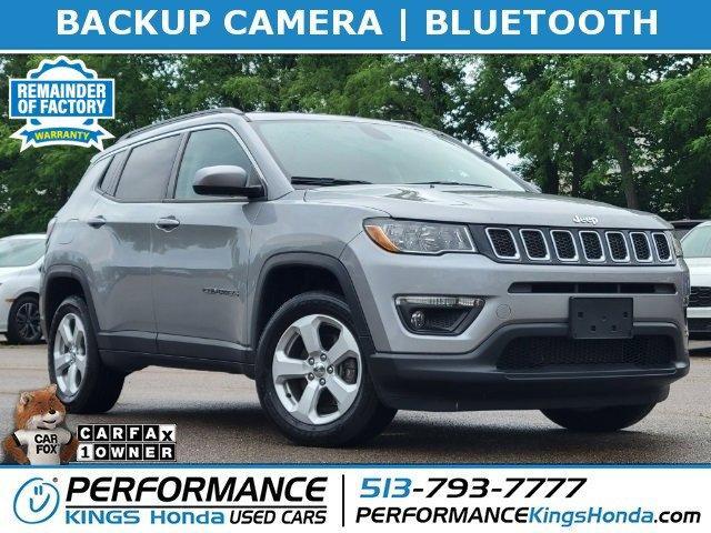 used 2021 Jeep Compass car, priced at $21,878