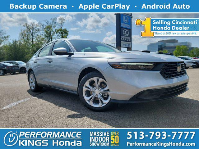 new 2025 Honda Accord car, priced at $29,298