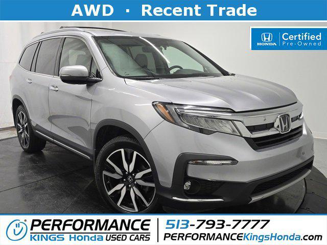 used 2021 Honda Pilot car, priced at $29,855