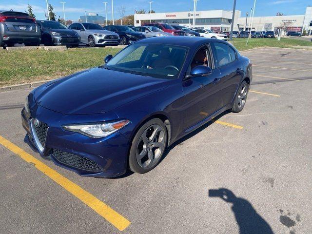 used 2018 Alfa Romeo Giulia car, priced at $12,000