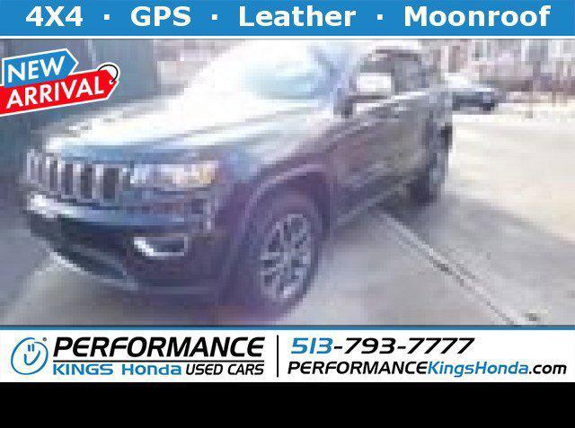 used 2017 Jeep Grand Cherokee car, priced at $19,100