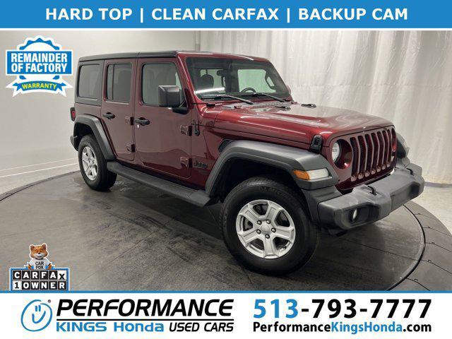 used 2021 Jeep Wrangler Unlimited car, priced at $27,337