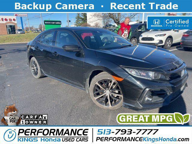 used 2021 Honda Civic car, priced at $23,381