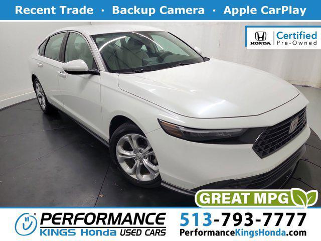 used 2024 Honda Accord car, priced at $25,187