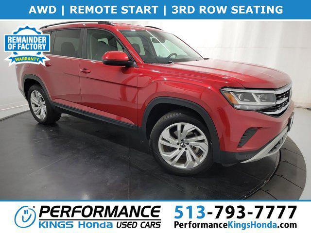 used 2022 Volkswagen Atlas car, priced at $28,289