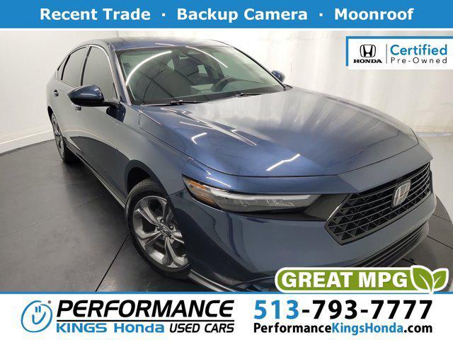 used 2023 Honda Accord car, priced at $25,127