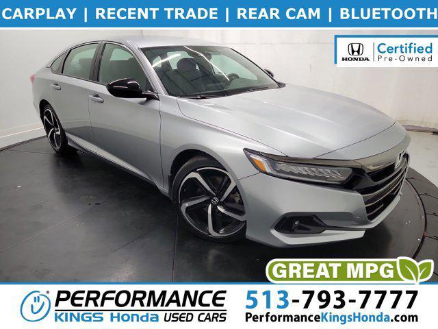 used 2022 Honda Accord car, priced at $25,054