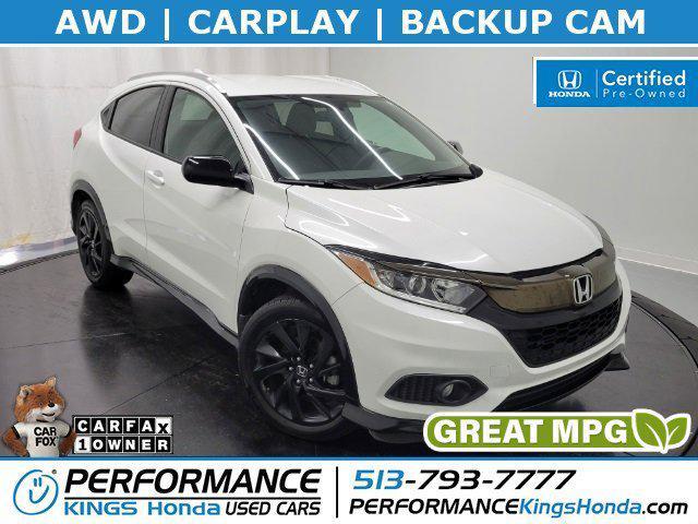 used 2022 Honda HR-V car, priced at $19,700