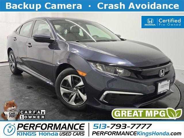 used 2020 Honda Civic car, priced at $20,734