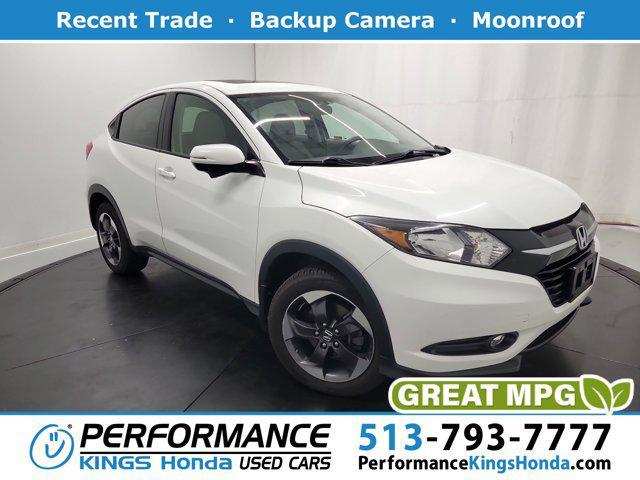 used 2018 Honda HR-V car, priced at $15,860