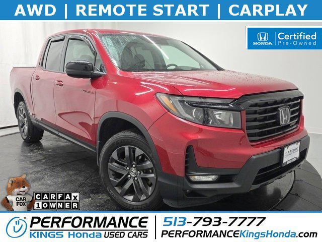 used 2021 Honda Ridgeline car, priced at $28,573