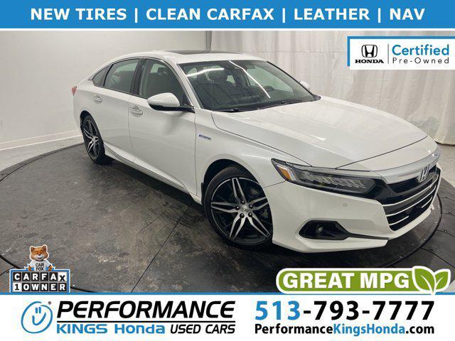 used 2021 Honda Accord Hybrid car, priced at $23,551