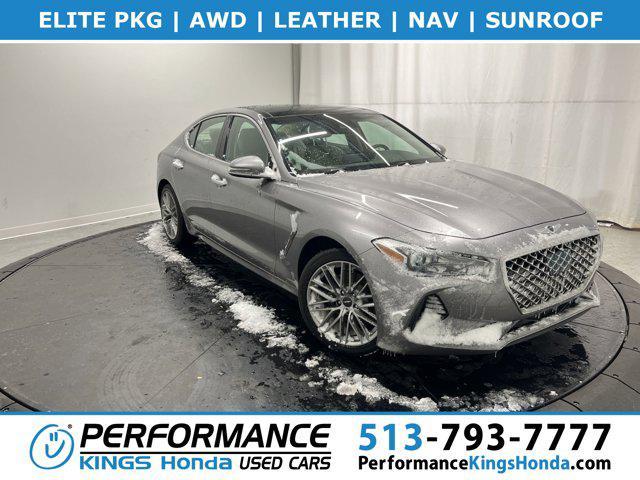 used 2021 Genesis G70 car, priced at $21,138