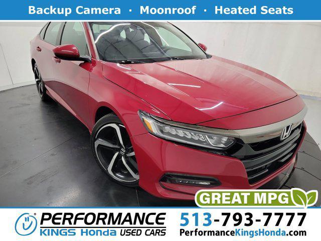 used 2018 Honda Accord car, priced at $21,918