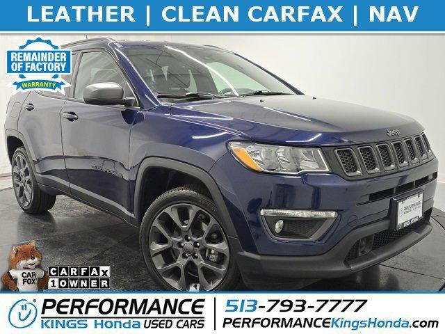 used 2021 Jeep Compass car, priced at $20,330