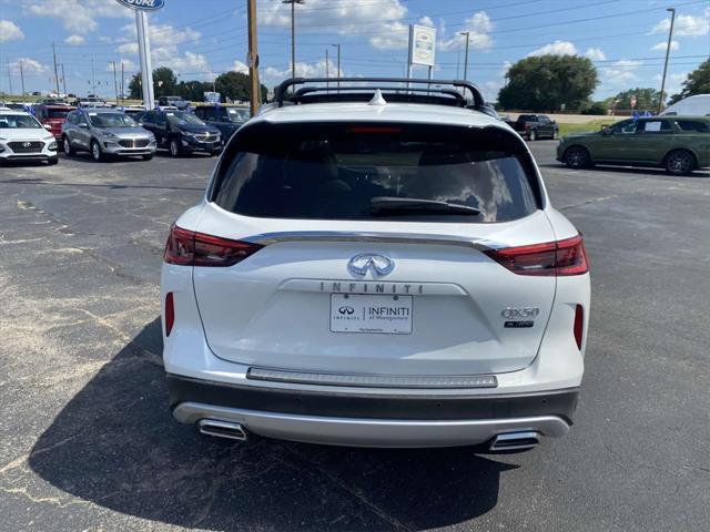 new 2023 INFINITI QX50 car, priced at $47,289