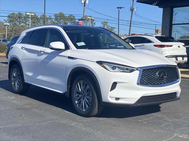 new 2025 INFINITI QX50 car, priced at $44,370